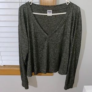 green Victoria secret/pink sweater